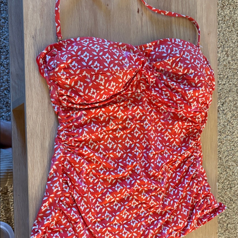 Lauren Ralph Lauren - Women’s Red Patterned Swimwear